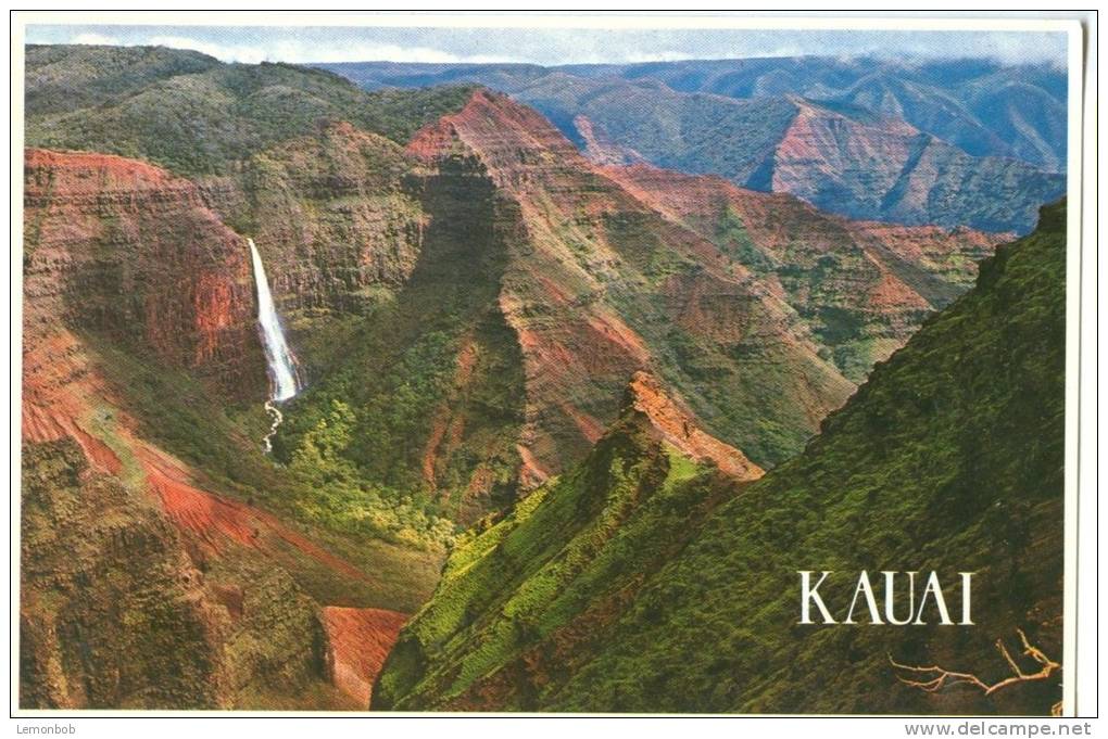 USA, Waimea Canyon, Kauai, Hawaii, Unused Postcard [P8679] - Kauai