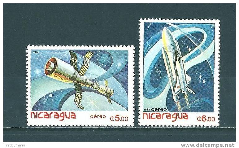 Nicaragua: PA 979/ 980 **   Espace - Amérique Du Sud