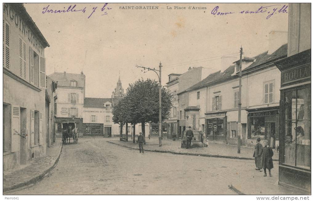 SAINT GRATIEN - La Place D'Armes - Saint Gratien