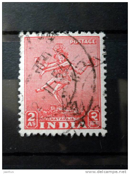 India - 1949- Mi.Nr.195 - Used - Monuments - Definitives - Shiwa-Nataraya, Bronze Figure From Southern India - Used Stamps