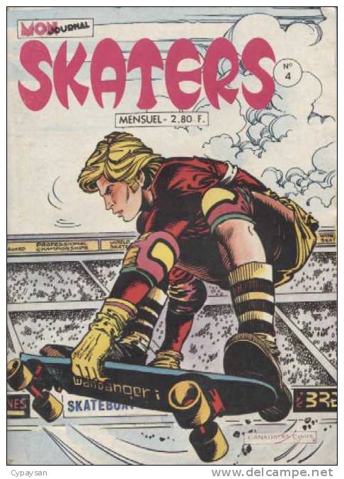 SKATERS N° 4 BE MON JOURNAL 01-1979 - Mon Journal
