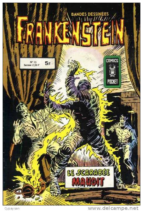 FRANKENSTEIN N° 15 BE COMICS POCKET ARTIMA 1e-1980 - Arédit & Artima