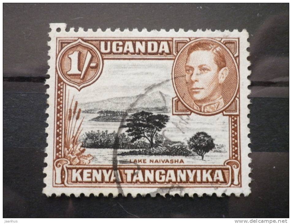 Kenya, Uganda, Taganyika - 1952 - Mi.Nr.89 - Used - Visit Of Princess Elizabeth And Prince Philip - Kenya, Ouganda & Tanganyika