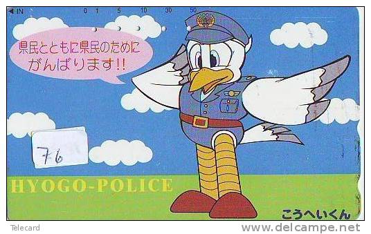 Télécarte Japon * POLICE * PHONECARD JAPAN (76) TELEFONKARTE * POLIZEI * POLITIE * - Policia