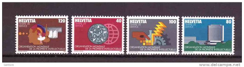 SWITZERLAND 1975 Official Int. Work Office  Unificato Cat. N° 443/45 MNH ** - Service