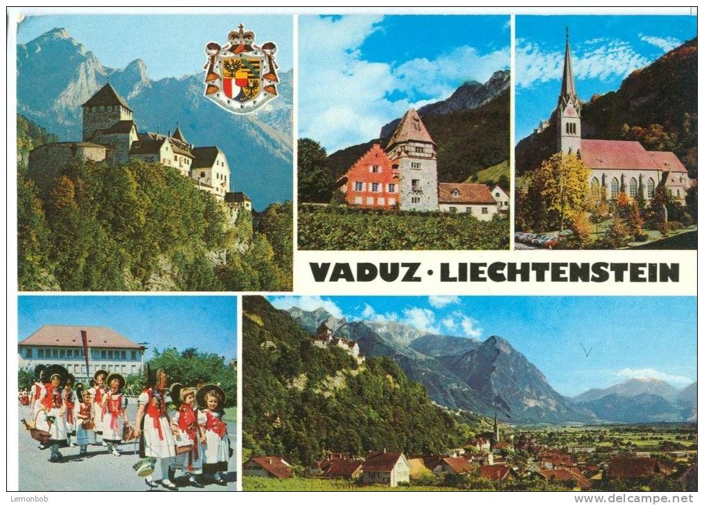 Vaduz, Liechtenstein, Multi View, Unused Postcard [P8723] - Liechtenstein