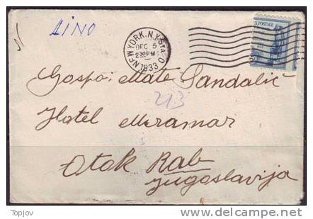 U S A - POLSKA - KOSCIUSZKO - ERROR  PERF. - NEWYORK - 1933 - Variedades, Errores & Curiosidades