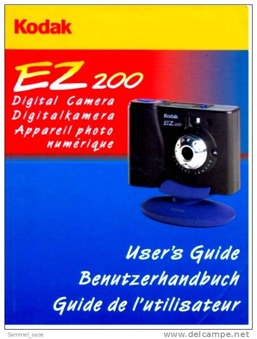 Benutzerhandbuch Für Die Digitalkamera Kodak EZ 200 - Shop-Manuals