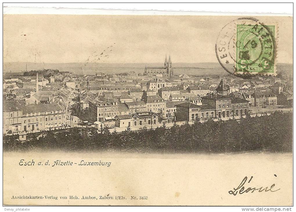 LUXEMBOURG -ESCH Sur ALZETTE -vue Générale - - Esch-sur-Alzette