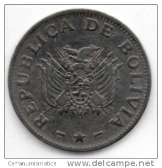 BOLIVIA 50 CENTS 1987 - Bolivie