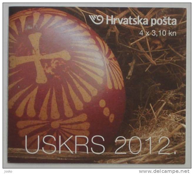 USKRS ( Croatie Booklet MNH** ) Carnet Paques Happy Easter Semana Santa Pascua Ostern Pasqua Páscoa Pasen - Easter