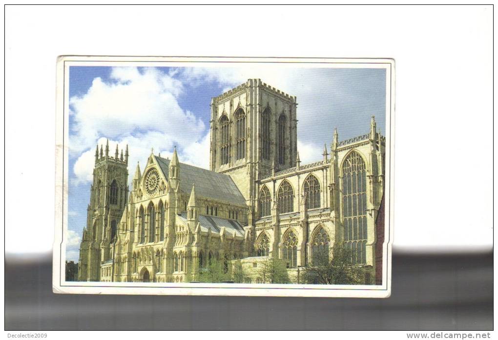 ZS26313 Great Britain York The Minster Not Used Perfect Shape Back Scan At Request - York