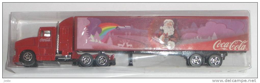 COCA-COLA  ( Croatia - Big Beautiful Toy , Mint , Never Used ) New Year Truck - Camion - Speelgoed