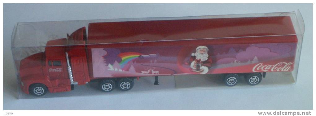 COCA-COLA  ( Croatia - Big Beautiful Toy , Mint , Never Used ) New Year Truck - Camion - Speelgoed
