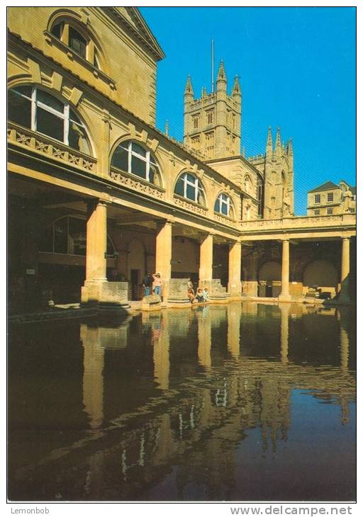 UK, The Great Roman Bath And Bath Abbey, Unused Postcard [P8748] - Bath