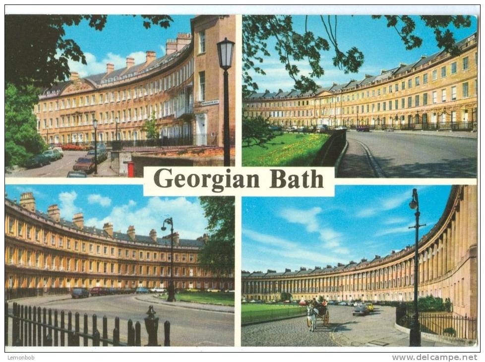 UK, Georgian Bath, 1970s Unused Postcard [P8749] - Bath