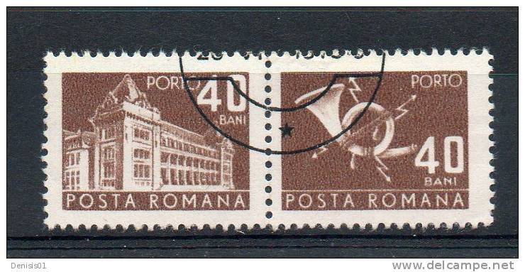 Roumanie - Yvert & Tellier - Taxe N° 131 - Oblitéré - Postage Due