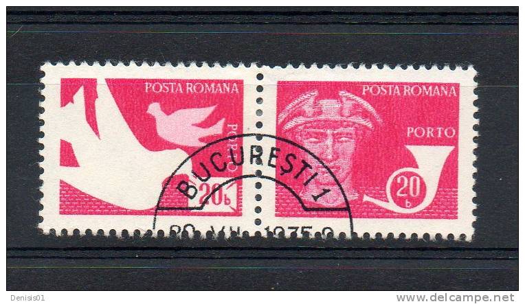 Roumanie - Yvert & Tellier - Taxe N° 135 - Oblitéré - Postage Due