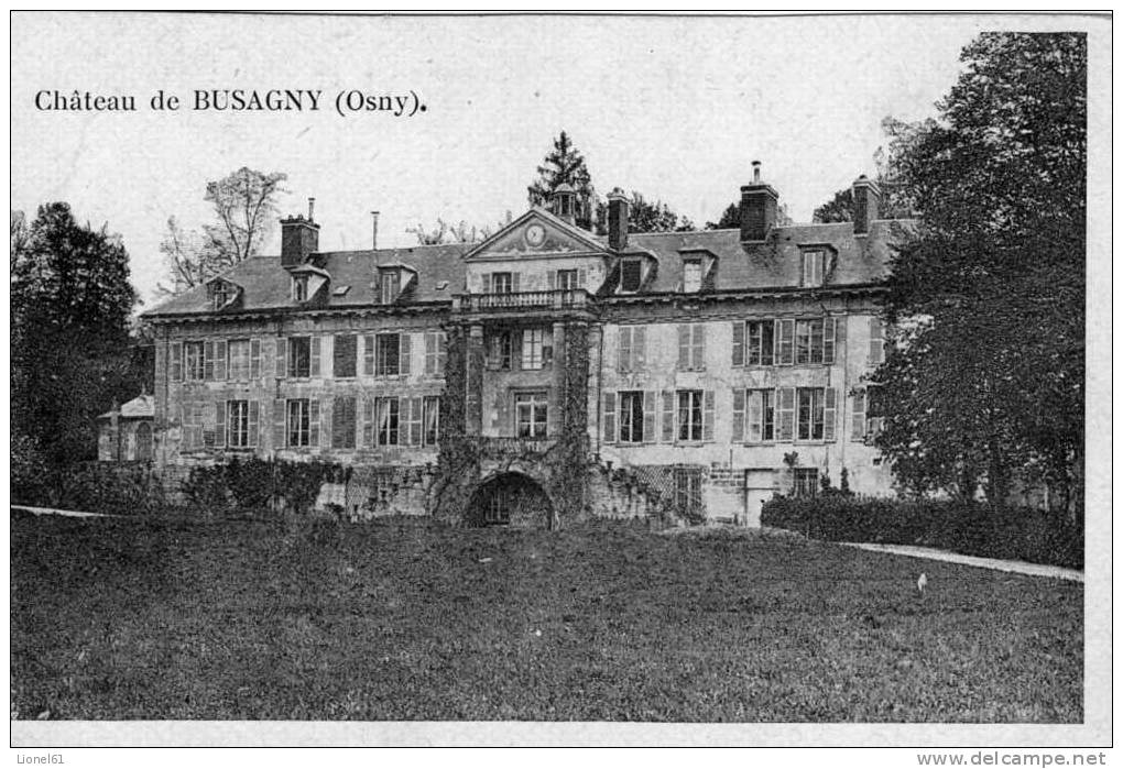 OSNY : (95) Château De BUSAGNY - Osny