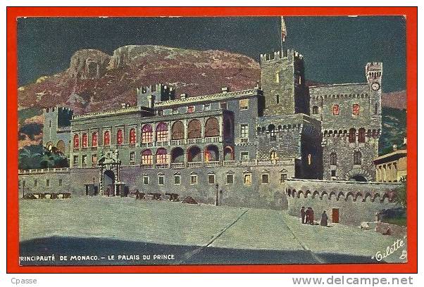 CPA 98 Principauté De MONACO - Le Palais Du Prince * Oilette TUCK Monte-Carlo I - Série 763 - Palacio Del Príncipe