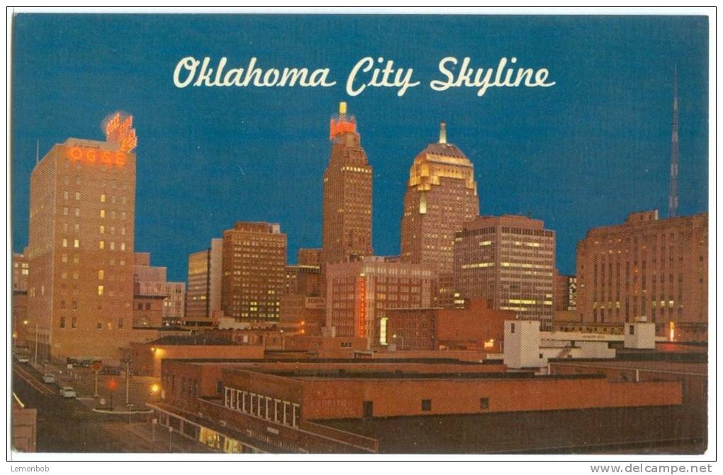 USA, Oklahoma City Skyline, Unused Postcard [P8773] - Oklahoma City