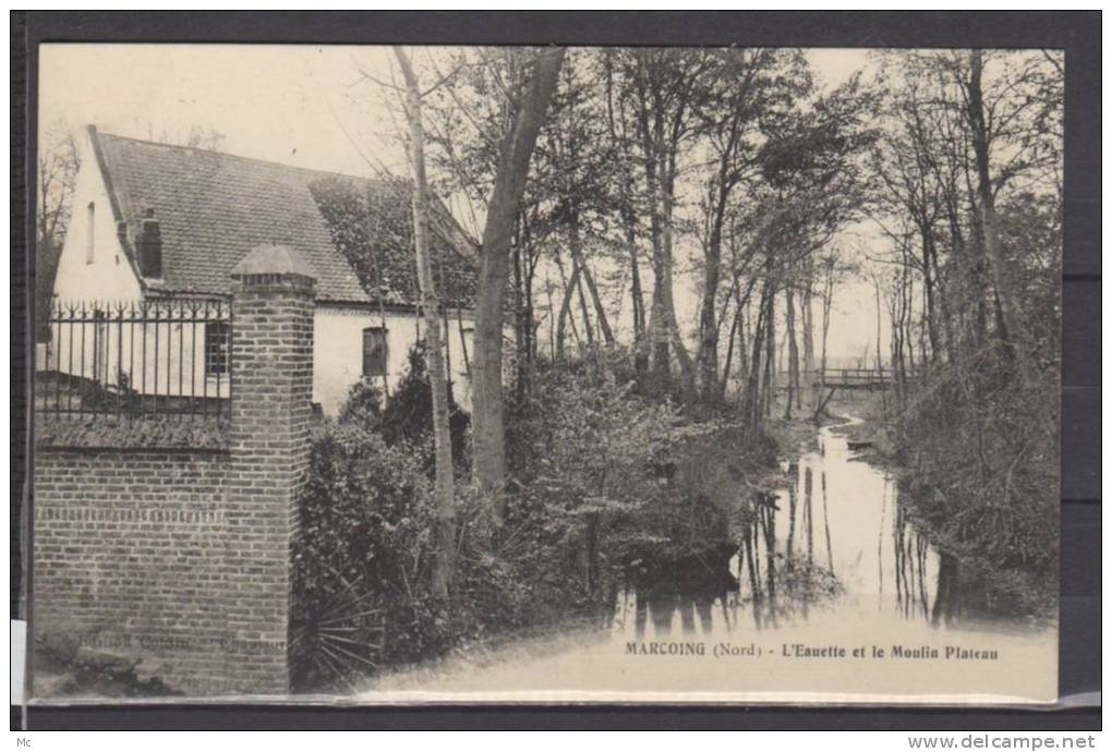 59  - Marcoing - L'Eauette Et Le Moulin Plateau - Marcoing