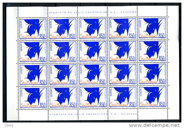 1993 - SAINT-MARIN - SAN MARINO - Sass MF. 1372/73 - Mi. Block 1523/24 - MNH - (**) - New Mint - Blocs-feuillets