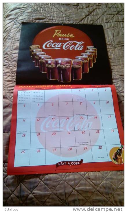 CALENDAR IMAGES FROM THE COCA COLA  AMERICAN ARCHIVES  FOR THE YEAR 2001