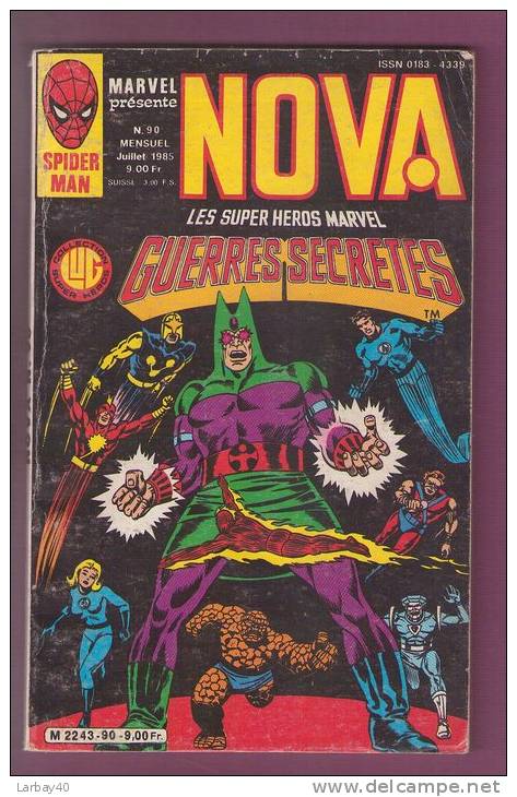 Nova Avec Les Fantastiques - Marvel N° 90 - Nova
