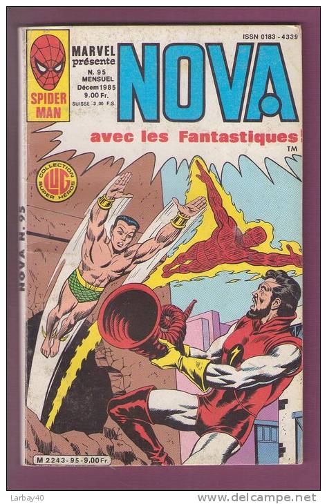 Nova Avec Les Fantastiques - Marvel N° 95 - Nova