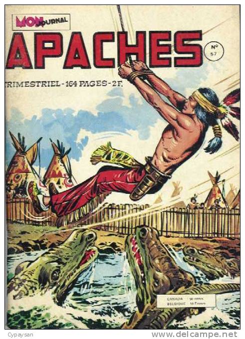 APACHES N° 57 MON JOURNAL 04-1974 - Mon Journal