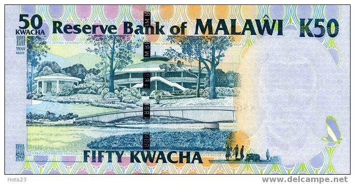 MALAVI-50 KWACHA- 06.07.2004-UNC - Malawi