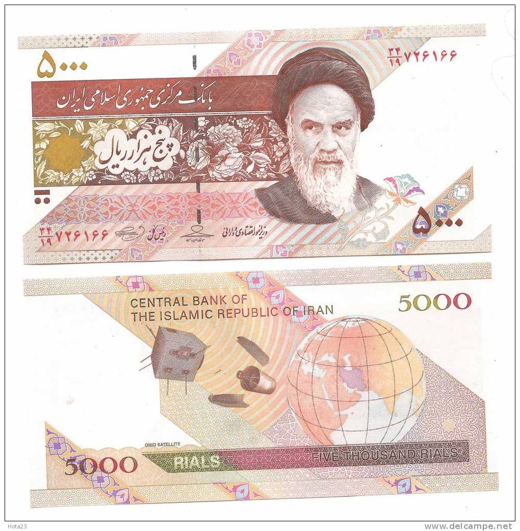 IRAN   5000  RIALS 2009  UNC - Iran