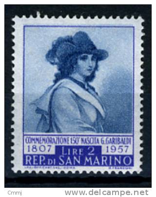 1957 - SAINT-MARIN - SAN MARINO - Sass. 468 - LH - - Nuovi