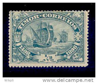 ! ! Timor - 1898 Vasco Gama 1/2 A - Af. 50 - MH - Timor