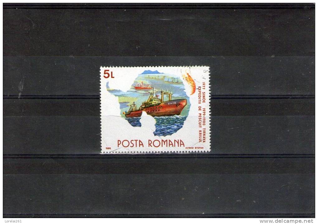 1986 - Explorateurs Polaires Michel No 4286 Et Yv No 3695 - Gebraucht