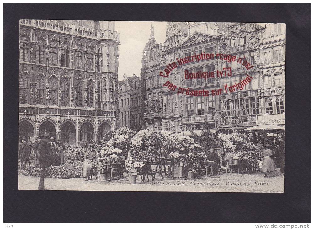 IB087 - BRUXELLES - Grand Place - Marché Aux Fleurs - (Belgique) - Markten