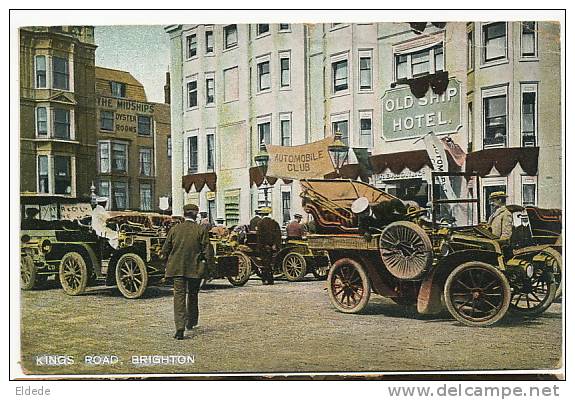 Brighton Kings Road  Automobile Clib Old Ship Hotel Advert Ozanam School Defects - Brighton