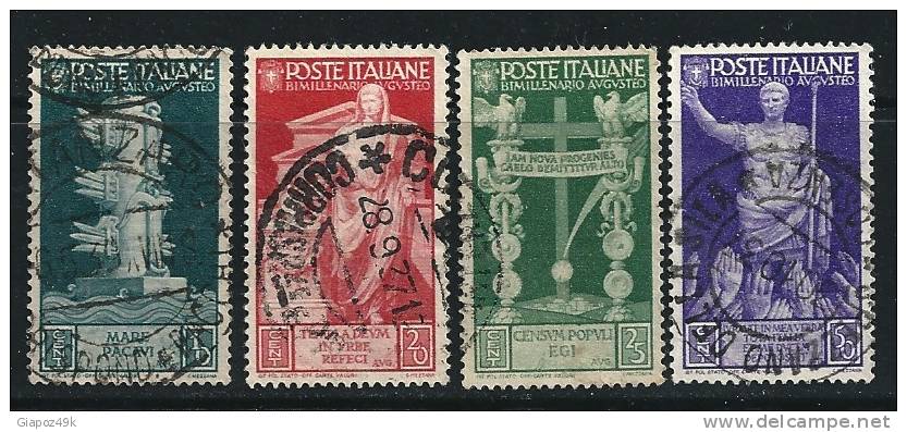 ● ITALIA REGNO - 1937 - AUGUSTO - N. 416 . . . Usati - Cat. ? € - Lotto N. 599 - Used