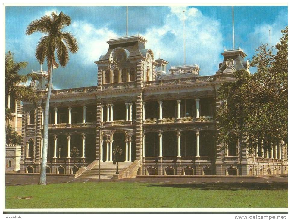 USA, Iolani Palace, Hawaii, Unused Postcard [P8807] - Honolulu