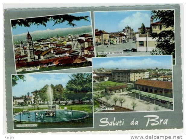 Italie Torino  Multi Vues  Saluti Da Bra   CPSM BE - Tarjetas Panorámicas