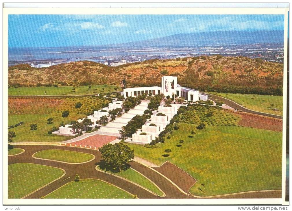 USA, National Memorial Cemetery Of The Pacific, Punchbowl Crater, Hawaii, Unused Postcard [P8812] - Honolulu