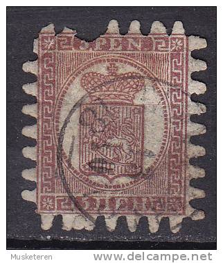 Finland 1875 Mi. 5 C     5 P Wappen Arms Type (2 Scans) - Usados