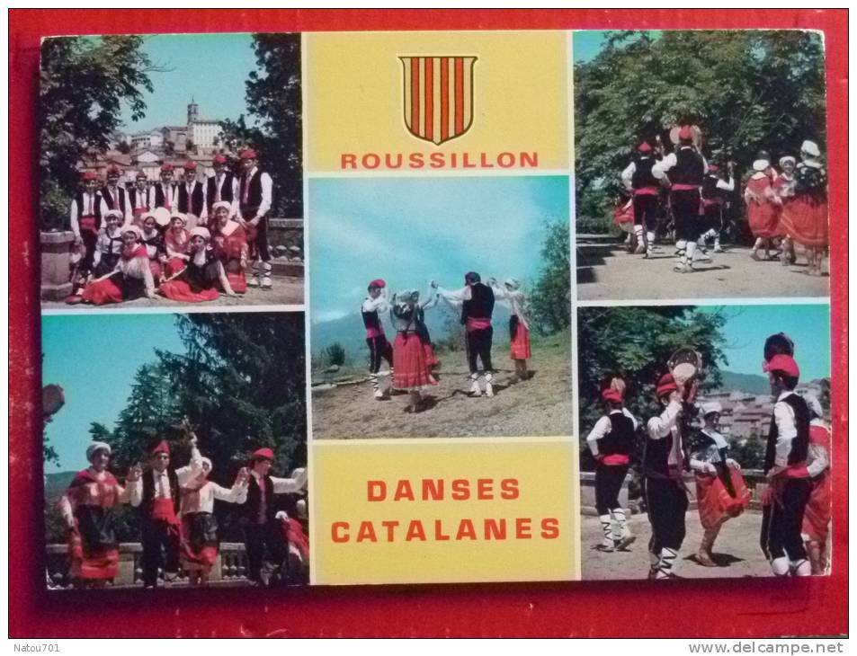 V7-66-pyrenees Orientales-roussillon-danses Catalanes-par Le Groupe Saint Laurent De Cerdans- - Roussillon