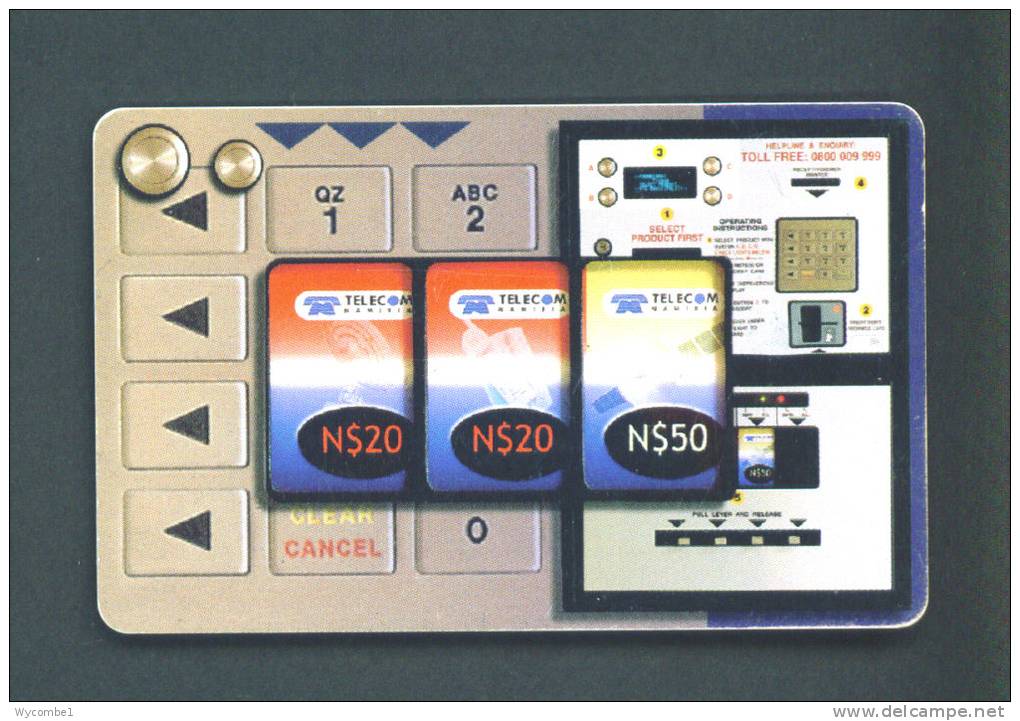 NAMIBIA  -  Chip Phonecard As Scan - Namibia