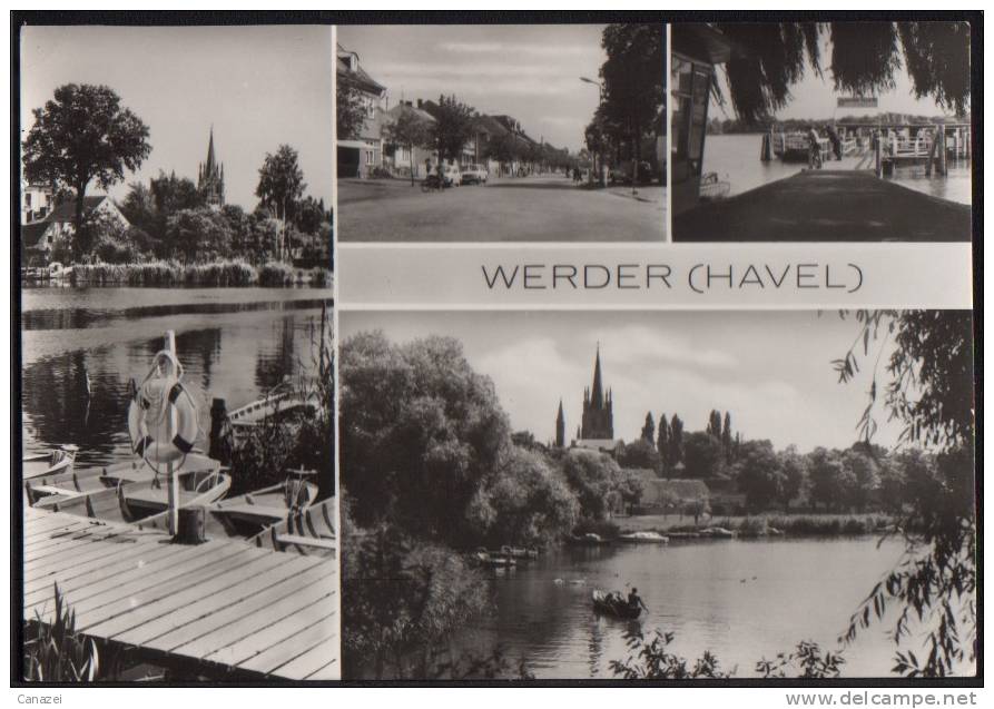 AK Werder/Havel, Ungelaufen, 1977 - Werder