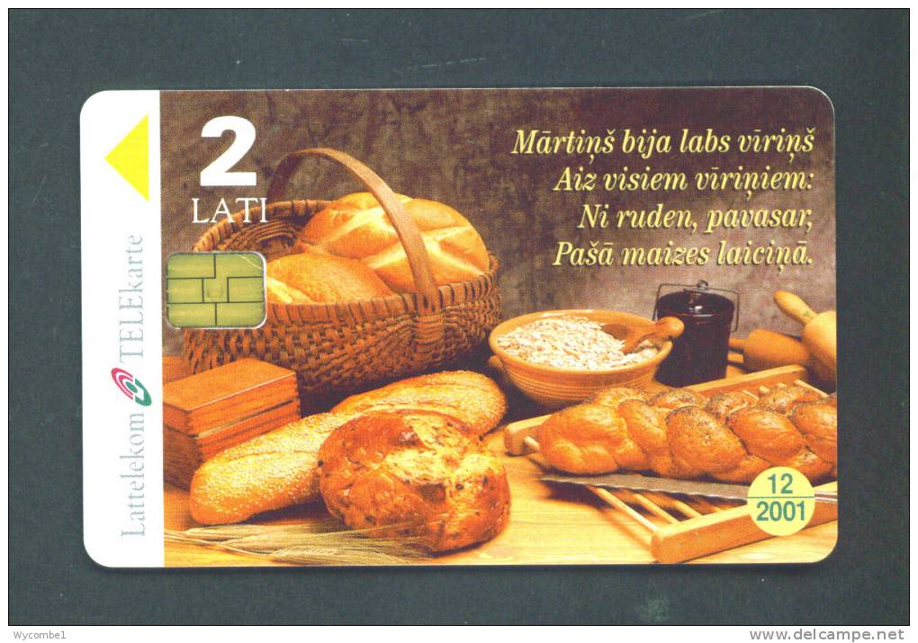 LATVIA  -  Chip Phonecard As Scan - Lettland