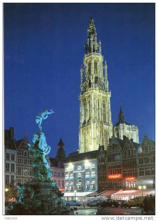 ANVERS ANTWERPEN Market Place Cathedral Belfry Belfort  Unesco Heritage - Altri & Non Classificati