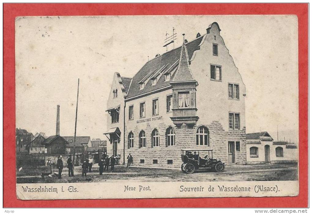 67 - WASSELNHEIM - WASSELONNE - Neuer Post - Voir état - Wasselonne