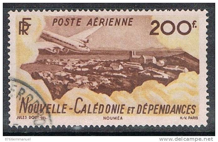 NOUVELLE-CALEDONIE AERIEN N°63 - Usados